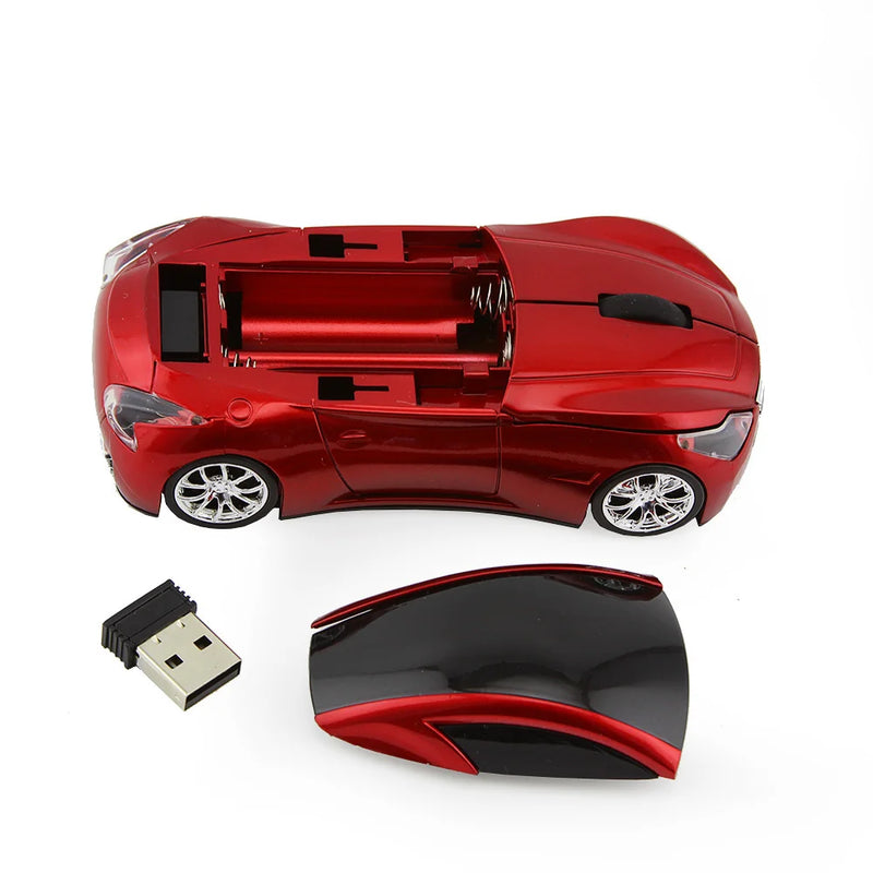 ergonômico sem fio mouse carro 3d 1600dp